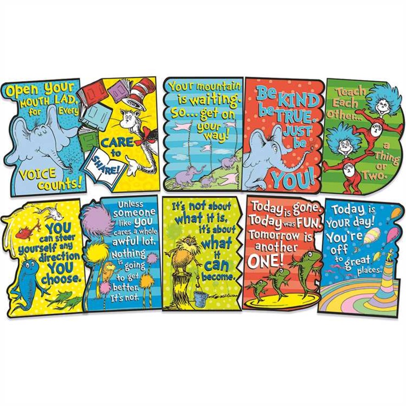 Dr. Seuss Classic Poster Set (D)