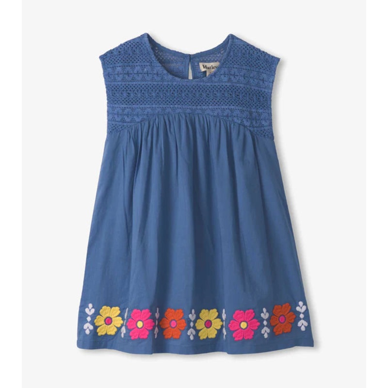 Hatley Persian Jewel Crochet Bodice Dress
