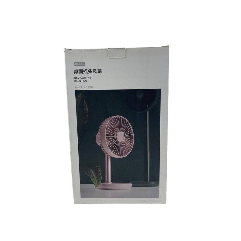 JISULIFE USB Desk Fan, Pink