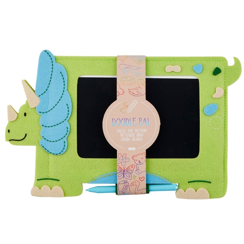 Mud Pie Dino Felt Doodle Pad