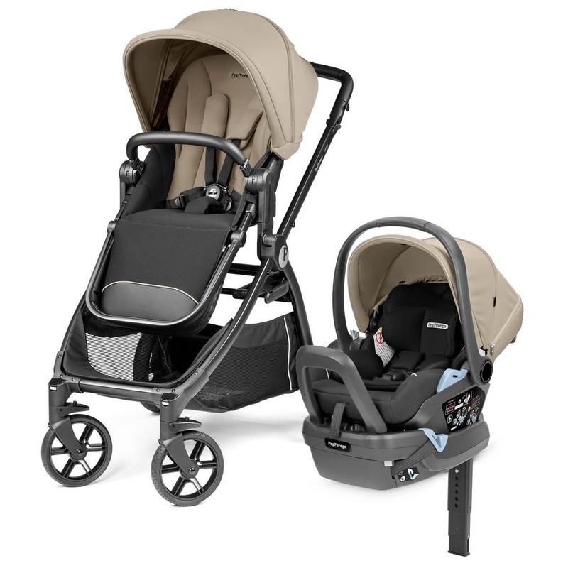 Peg Perego YPSI 2025 + Primo Viaggio Lounge Travel System Bundle – Vanilla Blend / Vanilla Blend