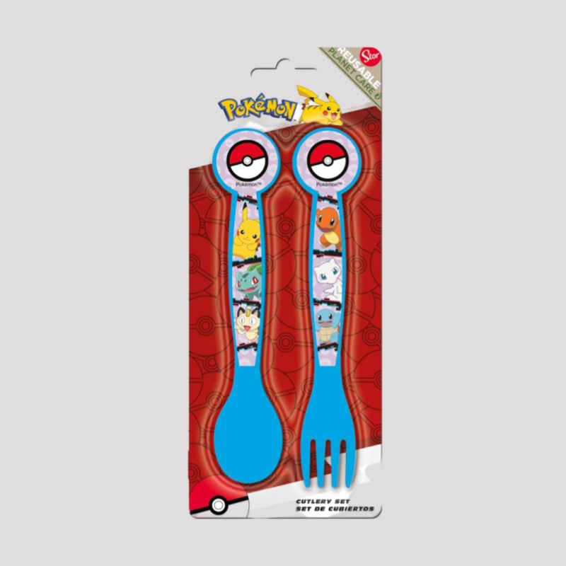 Pokemon Children’s Cutlery Set – 2 Pcs
