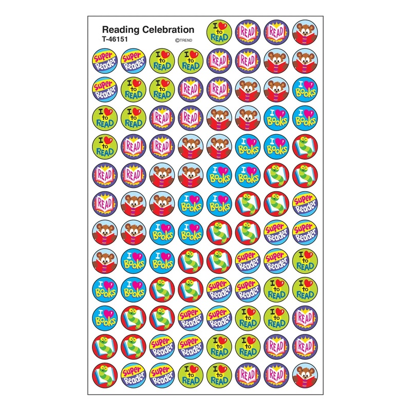 Reading Celebration superSpots Stickers
