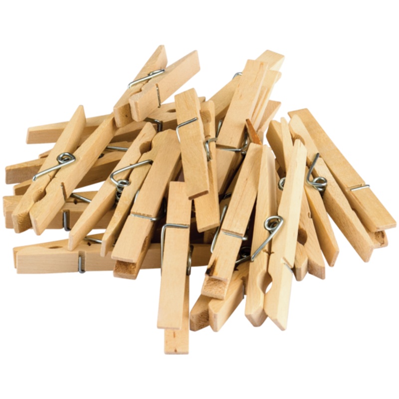 STEM Basics: Clothespins – 50 Count
