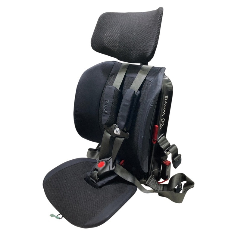 WAYB Pico Portable Car Seat Bundle, 2022, Jet, With Travel Bag