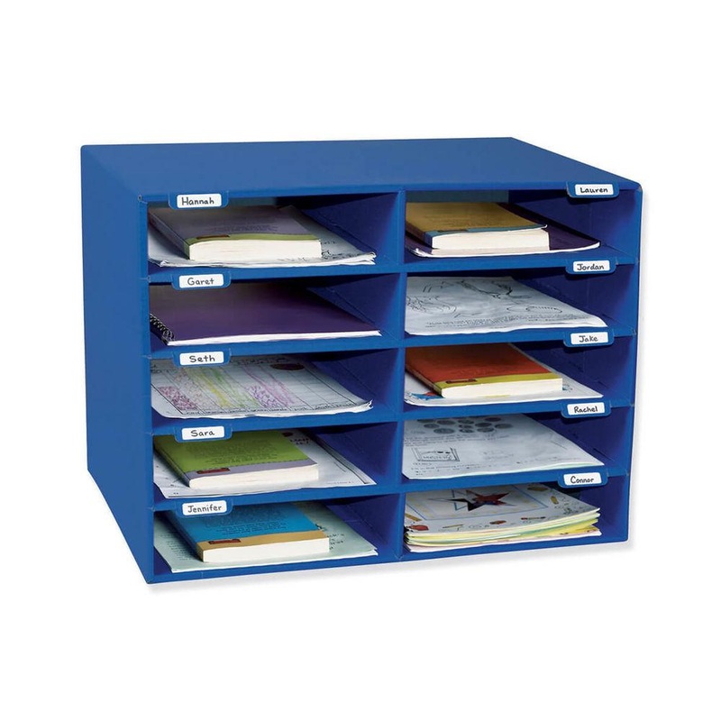 Classroom Keepers 10-Slot Mailbox