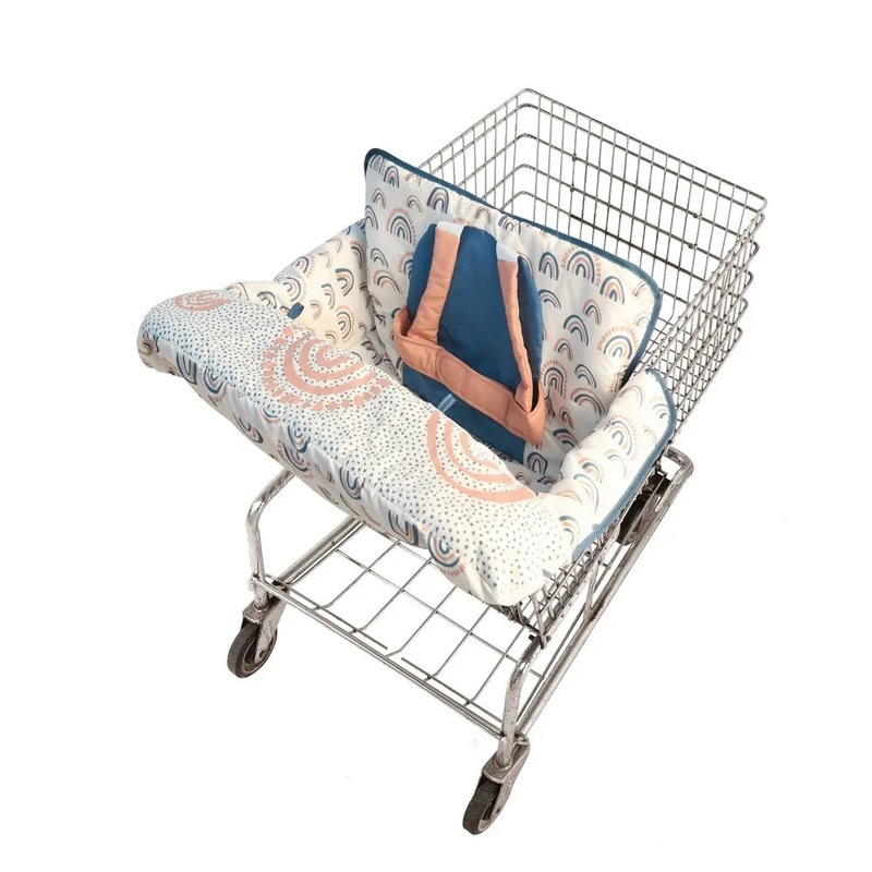 Go by Goldbug Shopping Cart and High Chair Cover – Rainbow