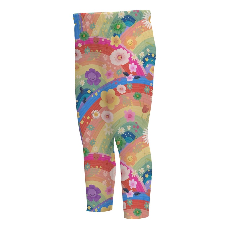 Milktology Rainbow Flowers Leggings