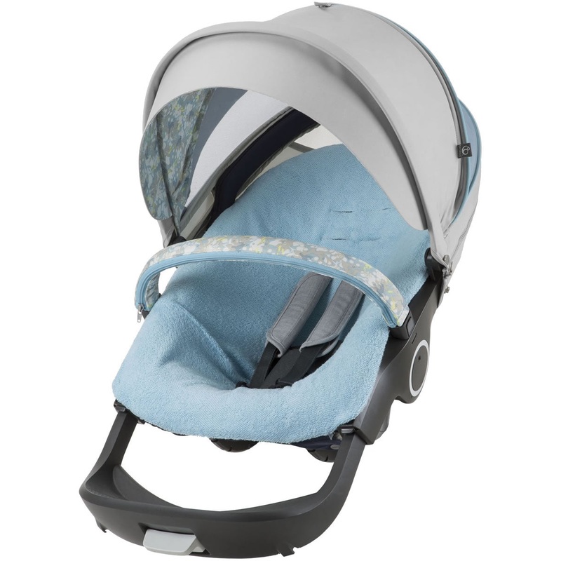 Stokke Stroller Summer Kit – Flora Blue