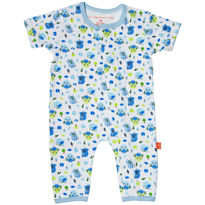 Magnificent Baby Union Suit – Boy’s Bird – Newborn