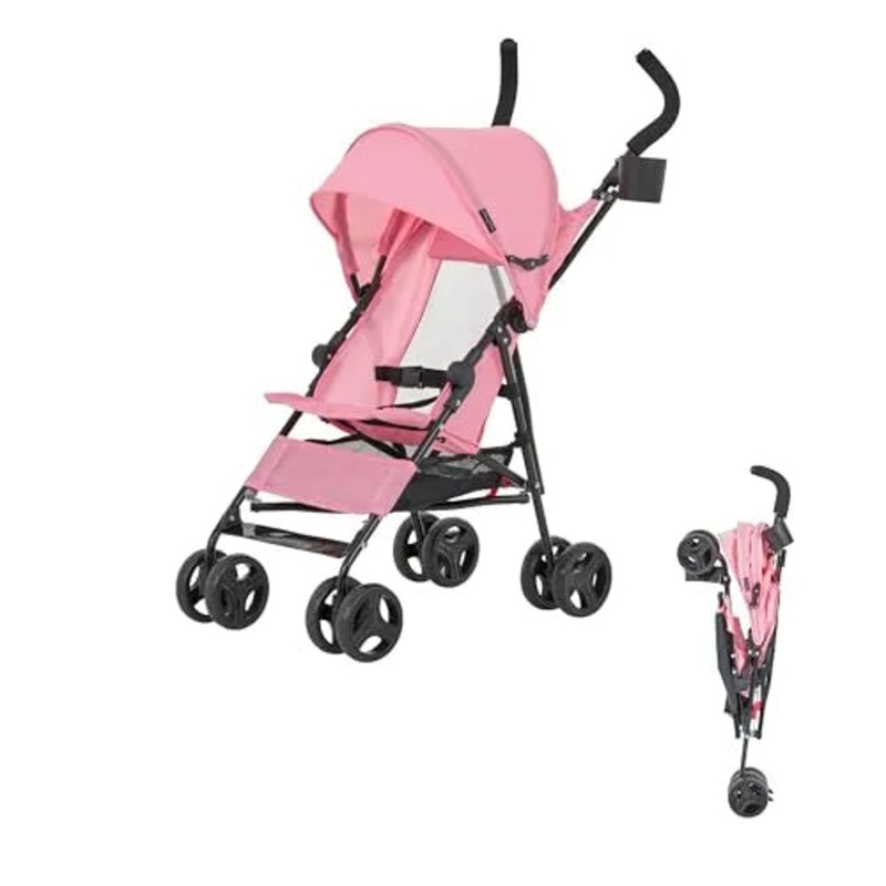 Rover Convenience Baby Light Weight Stroller – Pink (See Description)