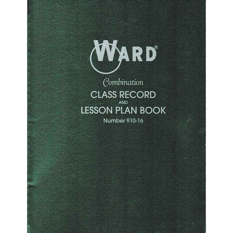 Ward Combination Record & Lesson Plan Book No. 910-16
