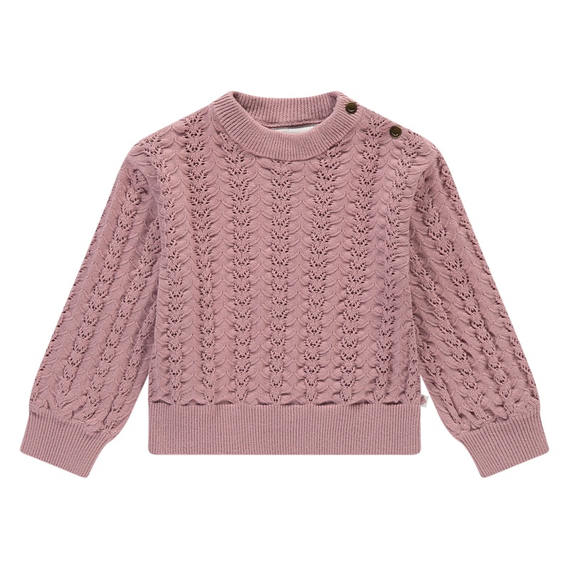 Babyface – Knit Pullover – Dusty Rose