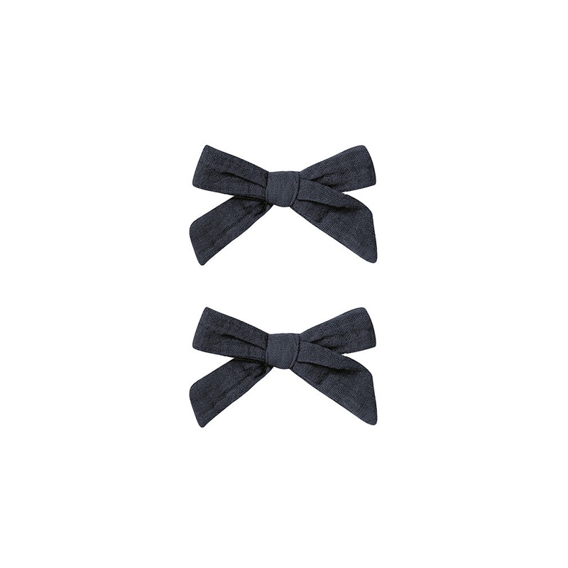 Bow – Set of 2 – Navy
