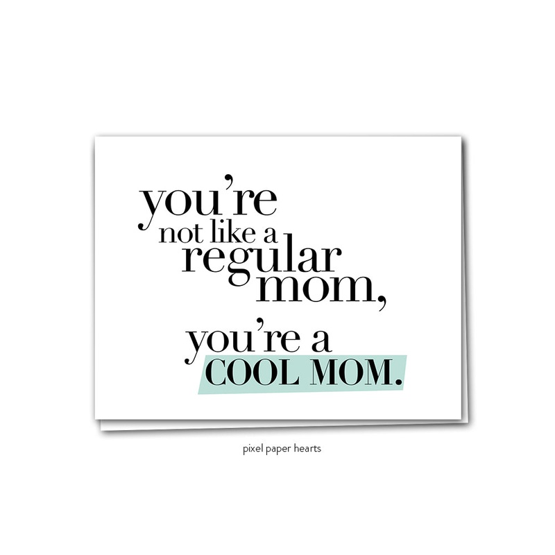 Card – Cool Mom