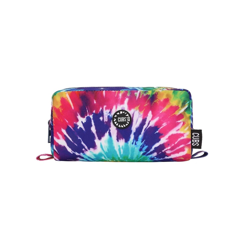 Cubs Royal Blue Tie Dye Pencil Case