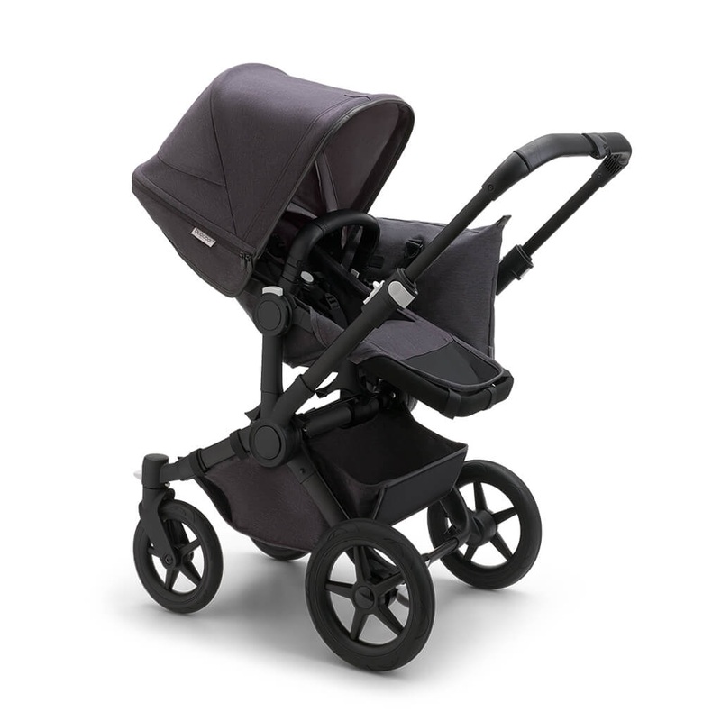 Donkey 5 Mineral Mono Complete Stroller Black/Washed Black