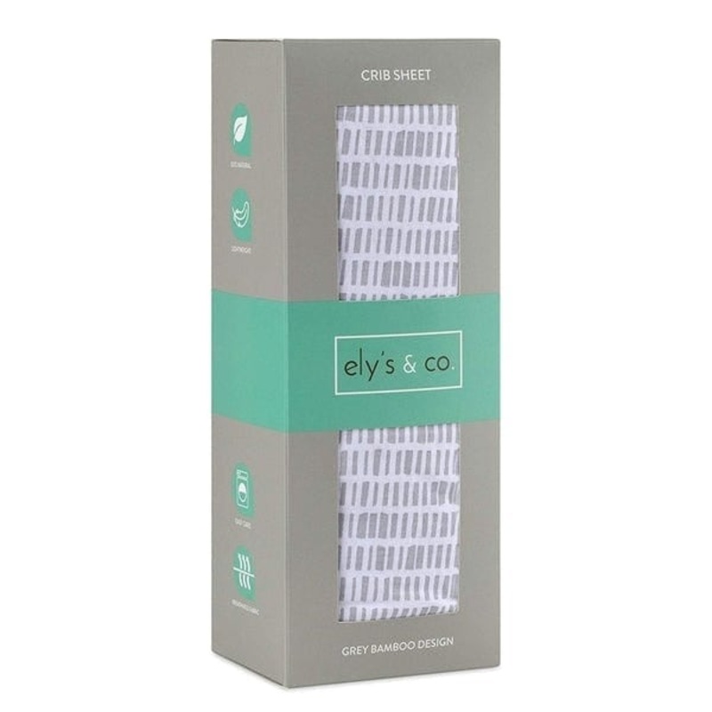 Elys & Co Single Pack Crib Sheet