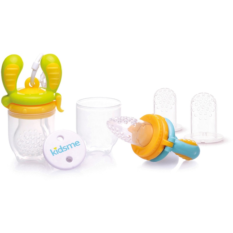 Kidsme Food Feeder Essential Set – Blue/Orange