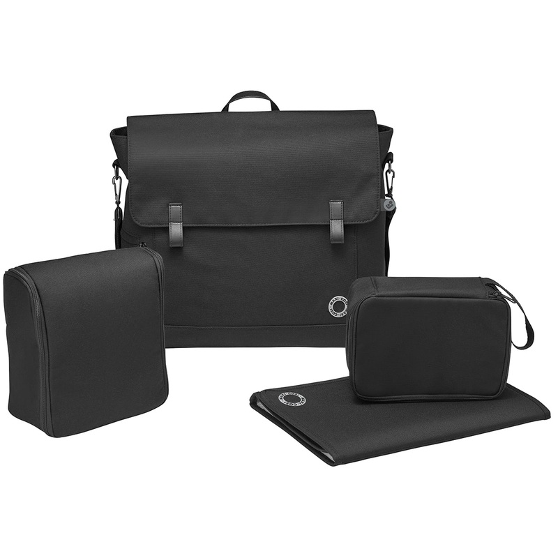 Maxi-Cosi Modern Diaper Bag – Essential Black