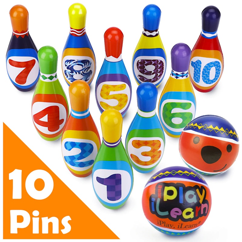 BOWLING SET SOFT 10PINS