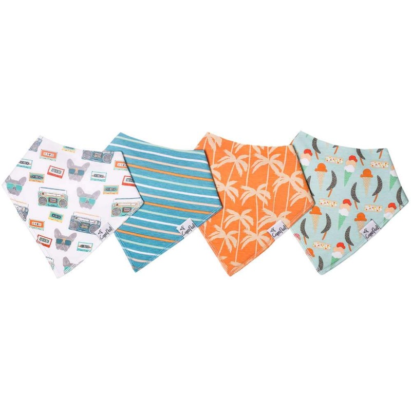 Copper Pearl Baby Bandana Bibs | Bruno
