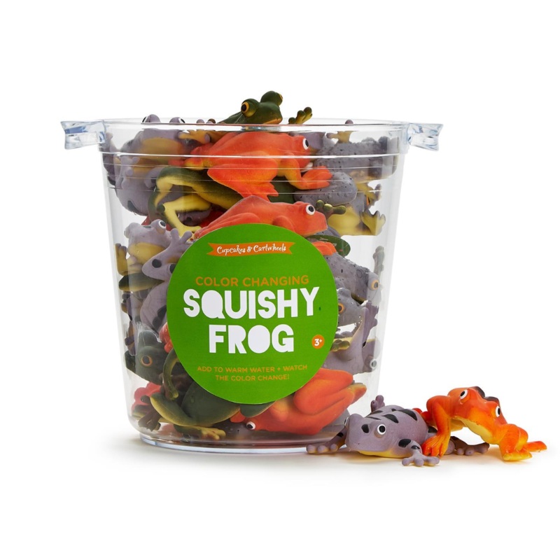 Cupcakes & Cartwheels Color Changing Squishy Frog