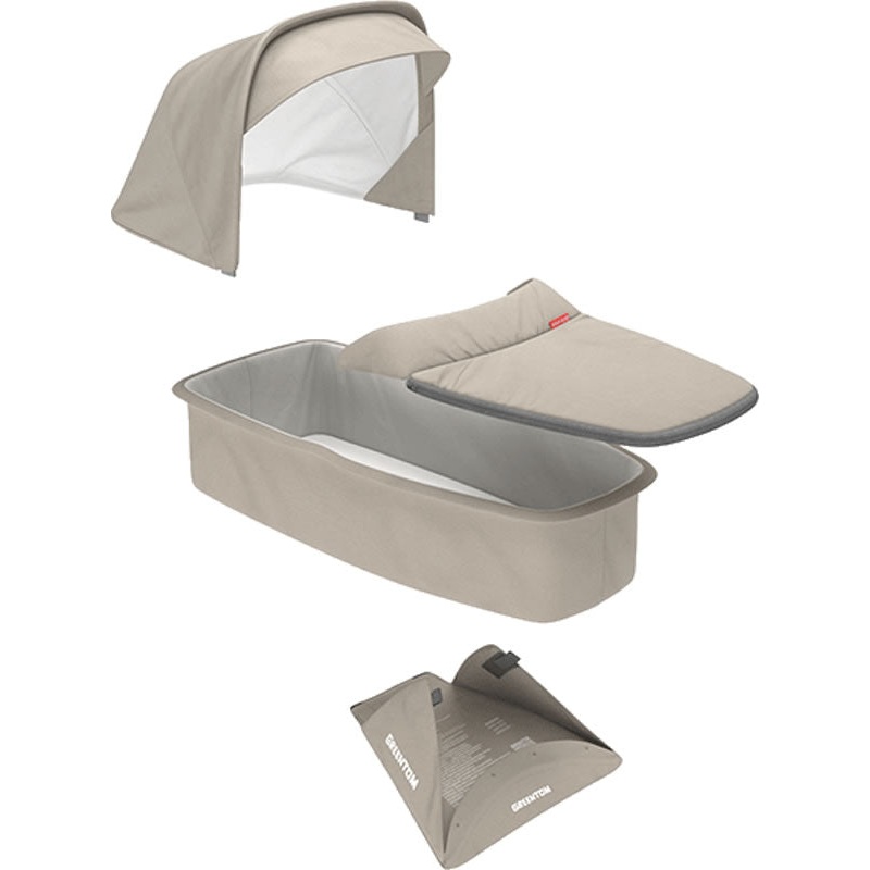 Greentom Carrycot Fabric & Mattress Set – Sand