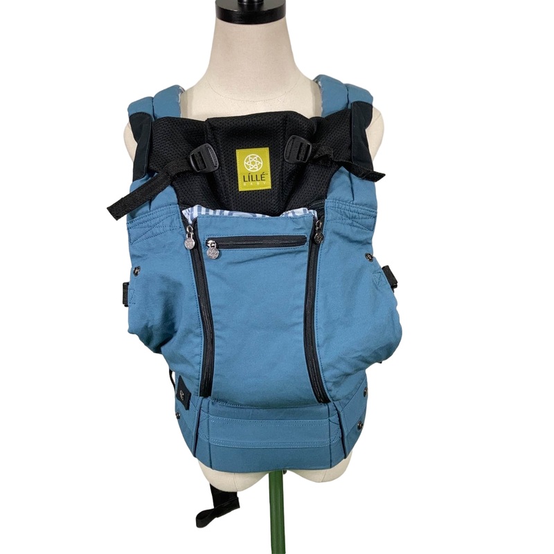 Lillebaby Complete All Seasons Baby Carrier, Tiled Bluestone