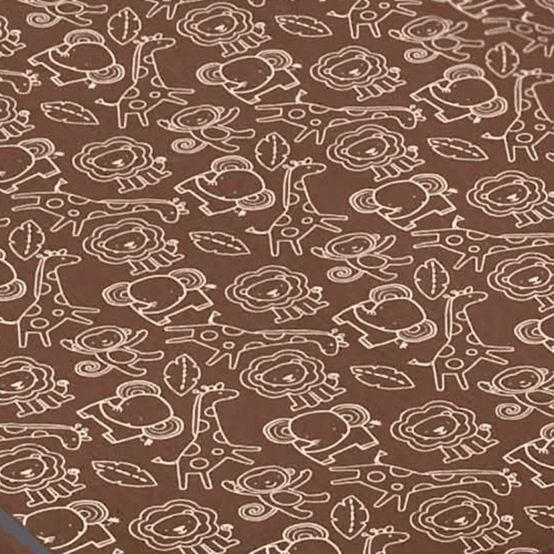 Little Miss Silly Safari Fitted Crib Sheet