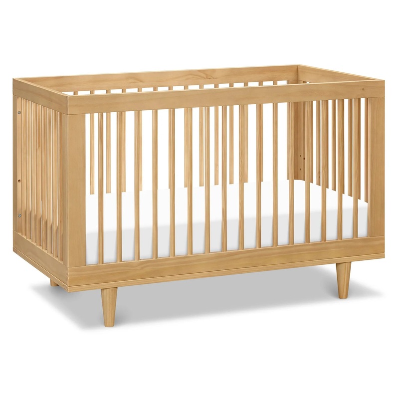 Marley 3-in-1 Convertible Crib – Honey