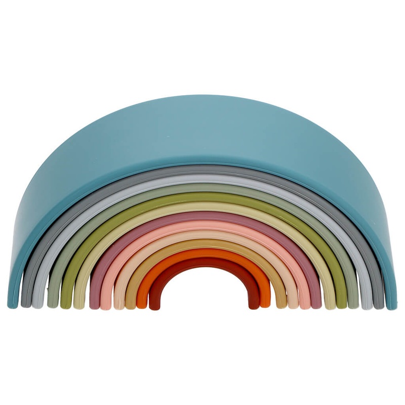Silicone Large Rainbow Nature