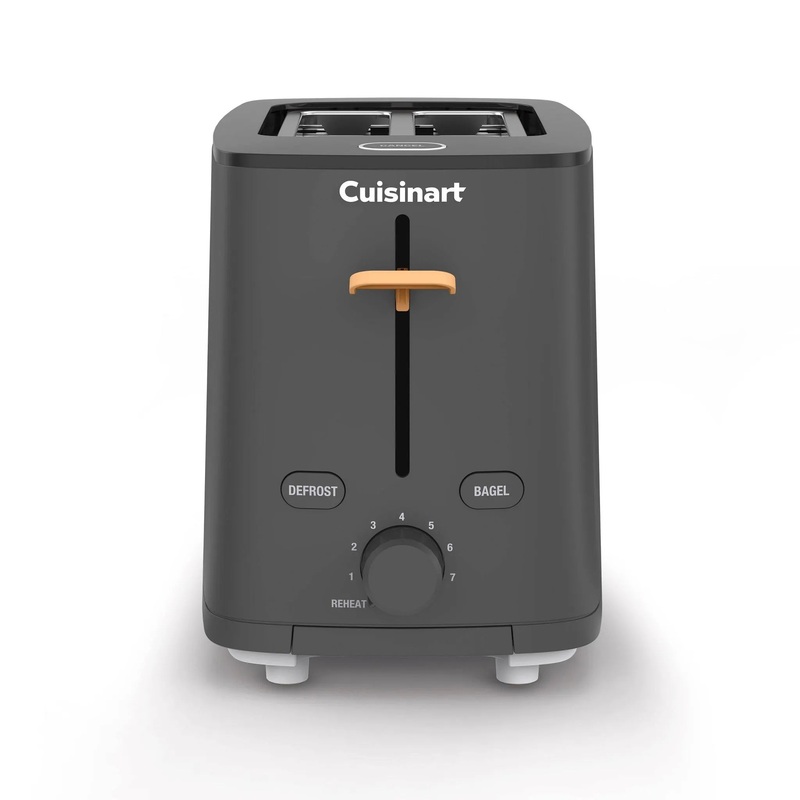 Soho 2 Slices Toaster Black CPT-7BK: 900W, Reheat Function, 3-Year Warranty, Plastic, Compact Design
