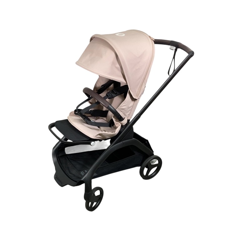 Bugaboo Dragonfly Stroller, 2024, Black, Desert Taupe, Desert Taupe