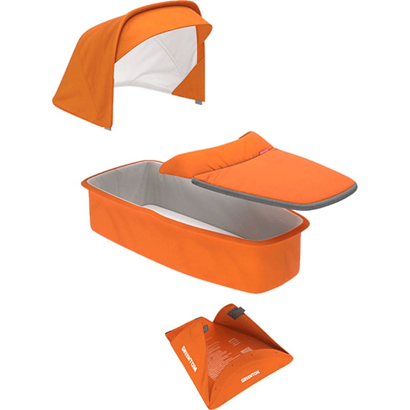 Greentom Carrycot Fabric & Mattress Set – Orange