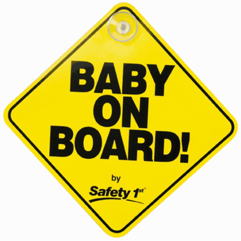 Safety 1st Baby On Board Sign