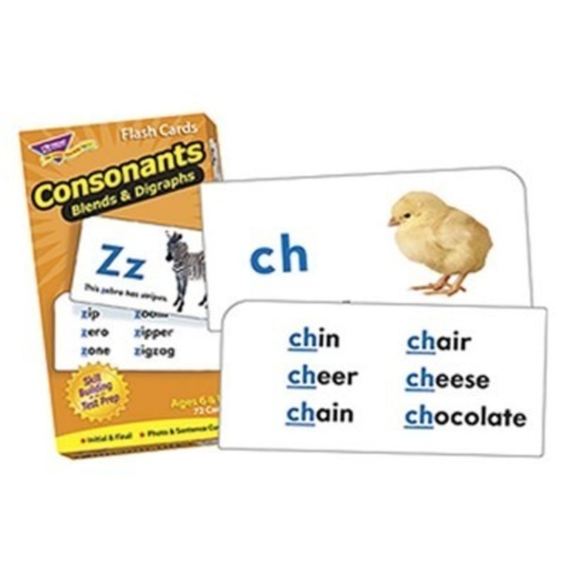 Skill Drill Flash Cards – Consonants