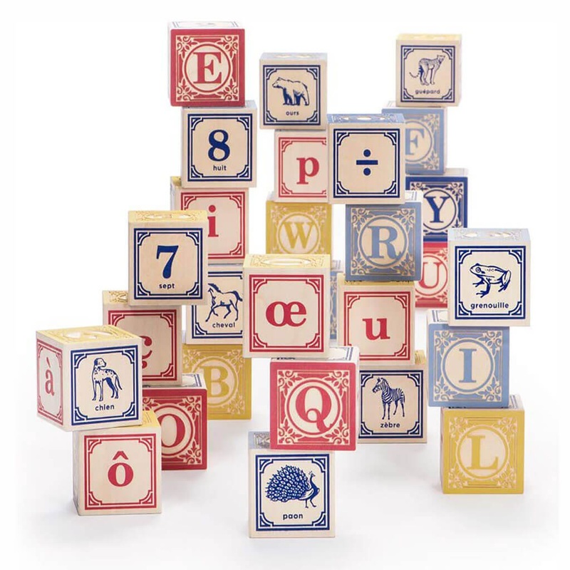 Uncle Goose ABC Blocks French