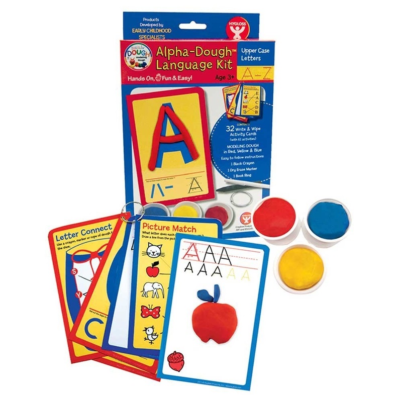 Alpha-Dough Language Kit, Uppercase Letters