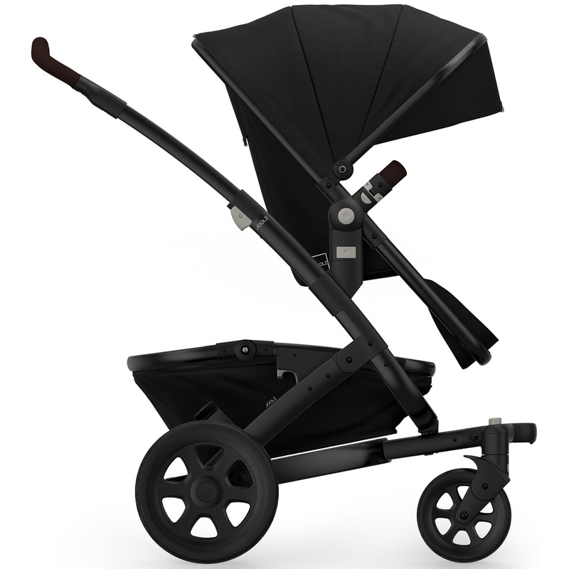 Joolz Geo 2 Tailor Mono Stroller – Black/Black/Black/Dark Brown Ajour