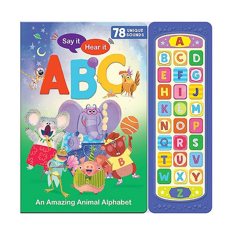 Say It, Hear It: ABC Animals Book