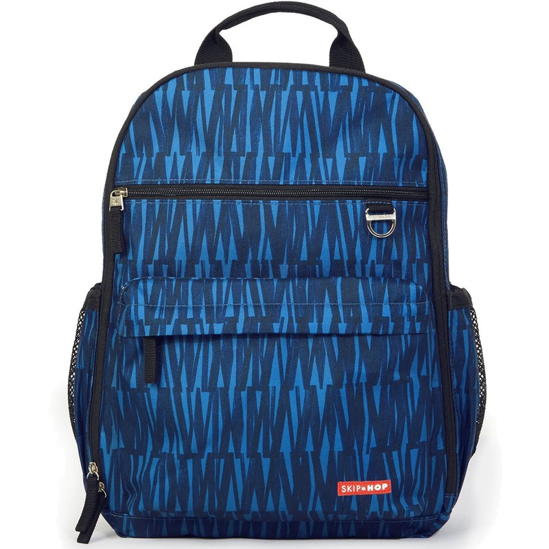 Skip Hop Duo Backpack Diaper Bag  – Blue Graffiti