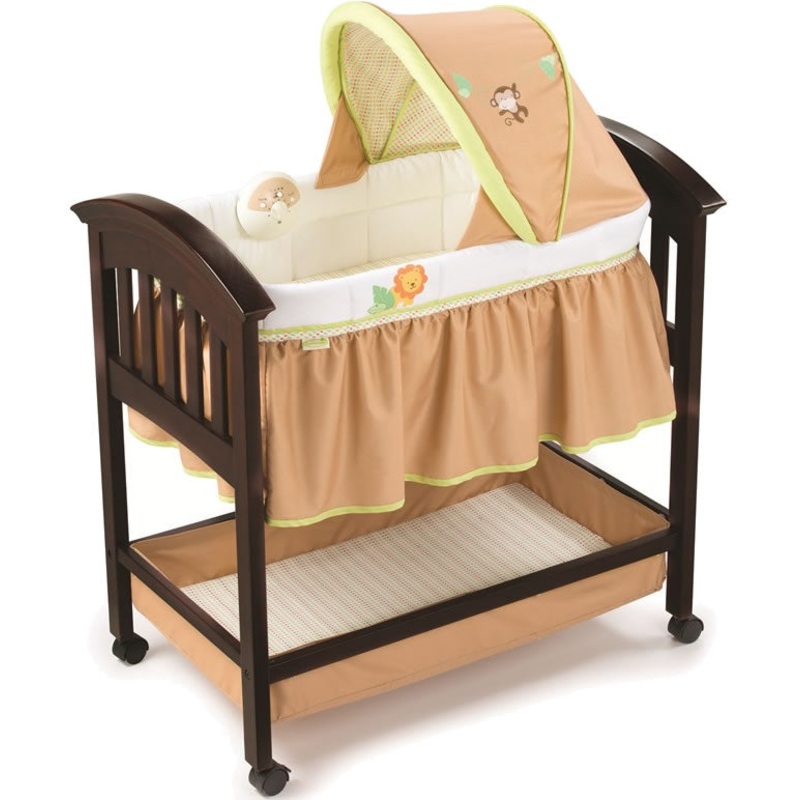 Summer Infant Wood Bassinet – Swingin Safari