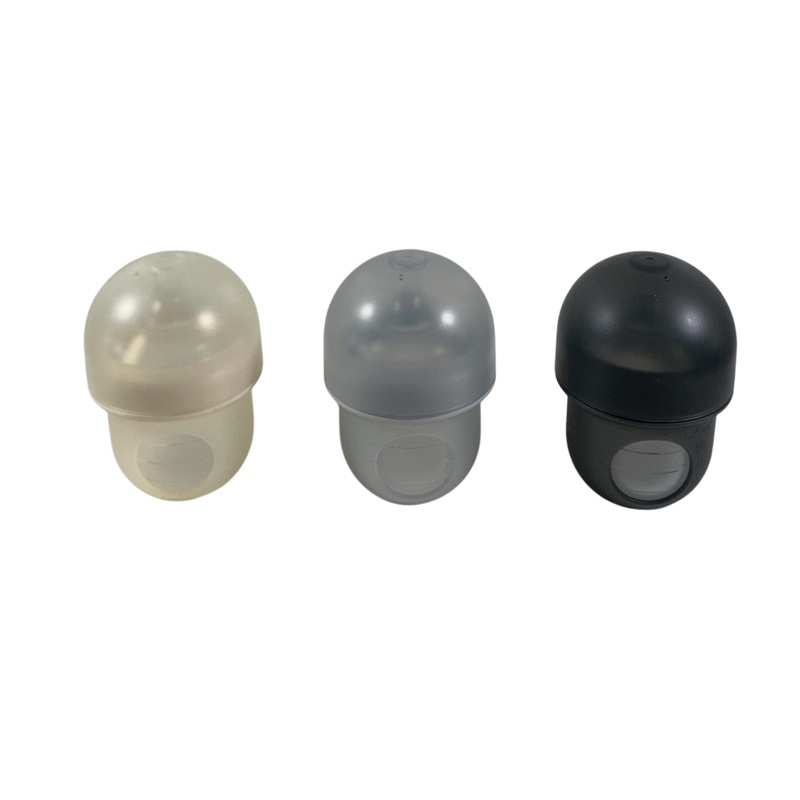 Boon Nursh Bottles 3 Pack, 4oz, Grey, Slow