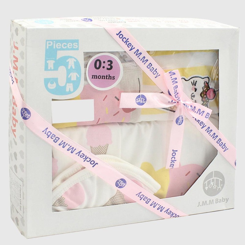 Ice Cream 5-Piece Baby Layette Set
