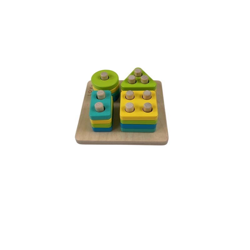 Lovevery Sort and Stack Peg Puzzle