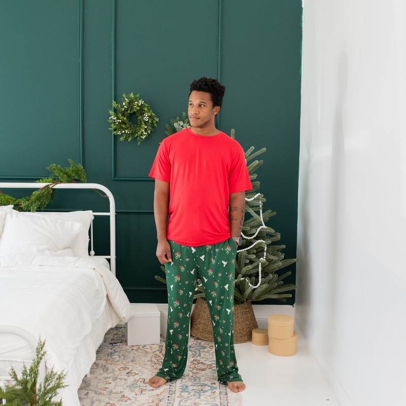 Men’s Crew Neck Tee in Cardinal