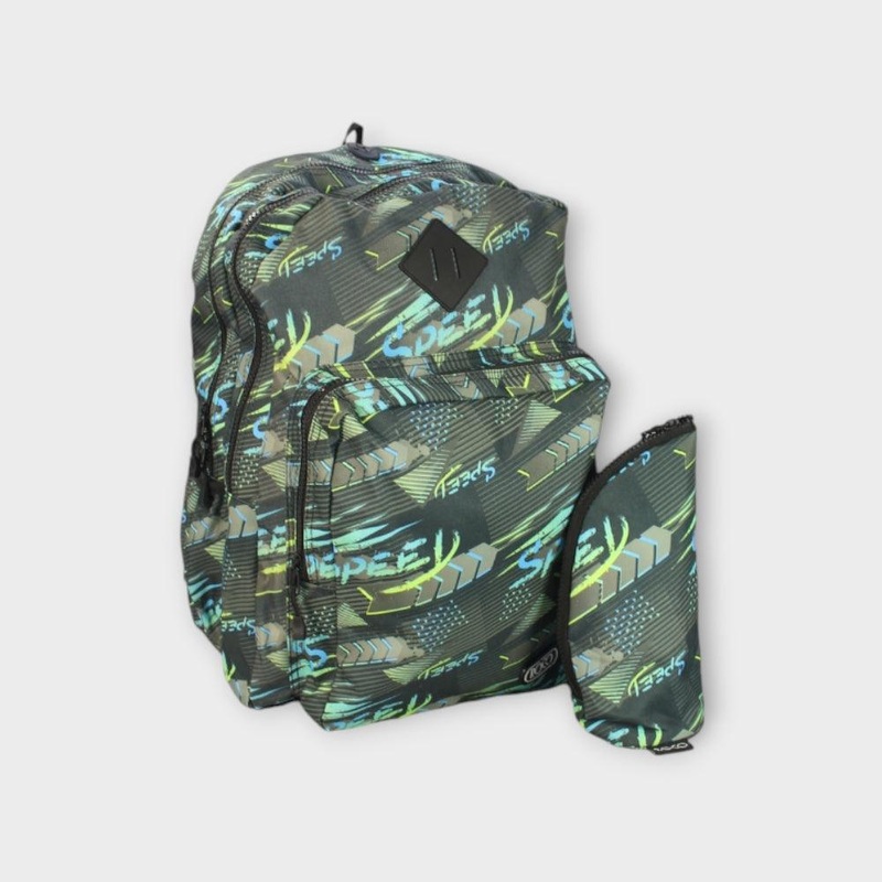 Speedy 19 Inches Backpack + Pencil Case