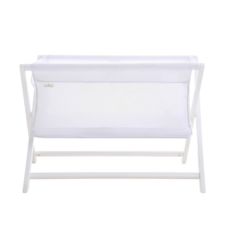 Breathable Mesh Portable Sleeper  White  Greenguard Gold Certified