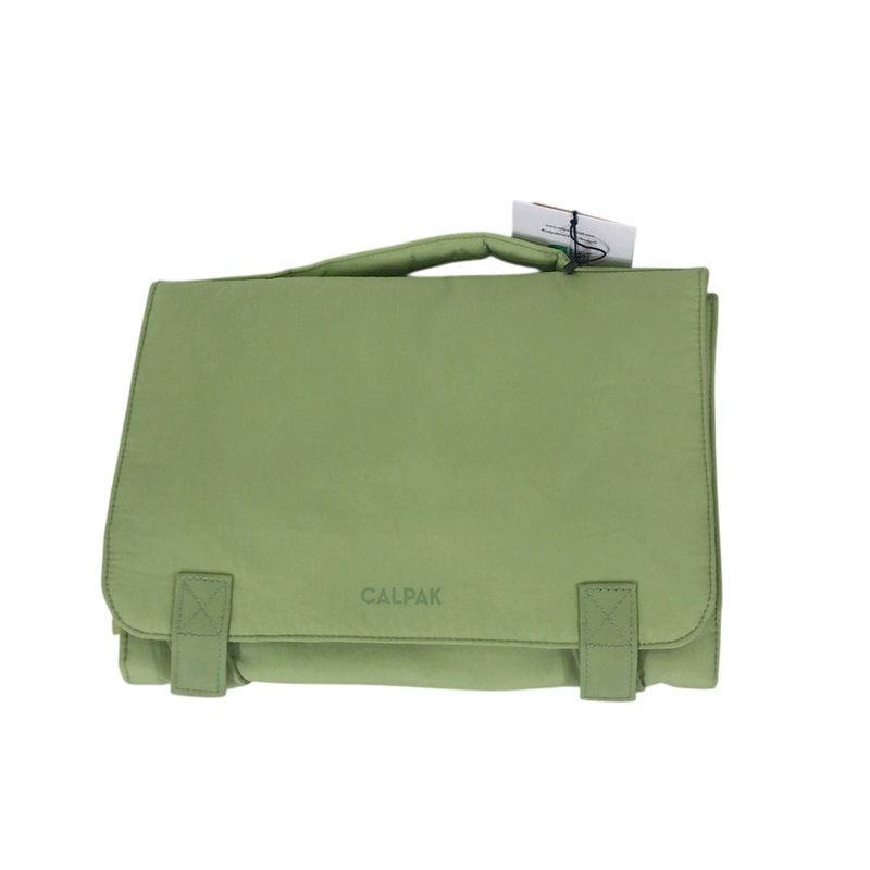 Calpak Portable Changing Pad Clutch, Lime